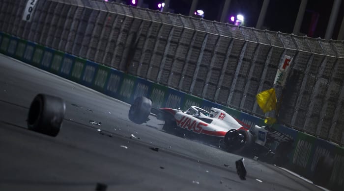 Mick Schumacher wreck Saudi Arabian GP quali